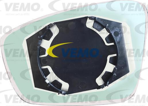 Vemo V10-69-0144 - Spoguļstikls, Ārējais atpakaļskata spogulis www.autospares.lv