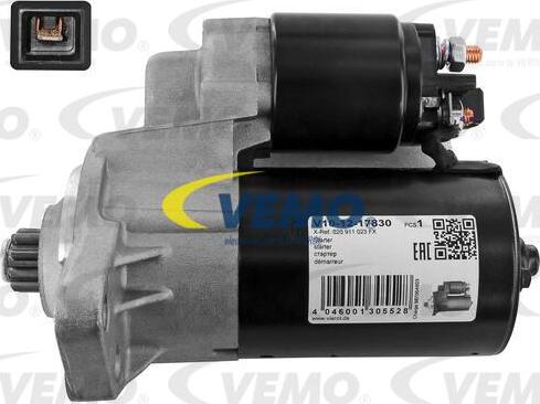 Vemo V10-12-17830 - Starteris autospares.lv