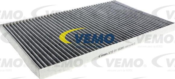 Vemo V10-31-1030 - Filter, interior air www.autospares.lv