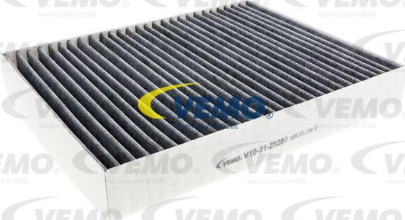 Vemo V10-31-2528 - Filtrs, Salona telpas gaiss www.autospares.lv