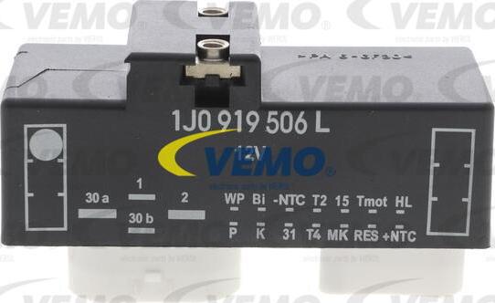 Vemo V10-79-0028 - Vadības bloks, Elektroventilators (Motora dzesēšana) www.autospares.lv