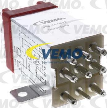 Vemo V30-71-0013 - Relejs, Bremžu pretbloķēšanas sistēma www.autospares.lv