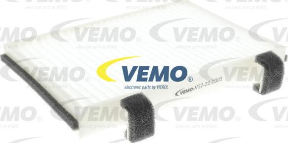 Vemo V37-30-0003 - Filtrs, Salona telpas gaiss www.autospares.lv