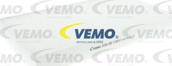 Vemo V24-30-1101 - Фильтр воздуха в салоне www.autospares.lv