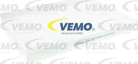 Vemo V24-30-1111 - Filtrs, Salona telpas gaiss autospares.lv