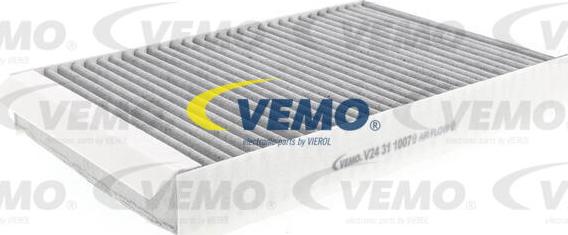 Vemo V24-31-1007 - Filter, interior air www.autospares.lv