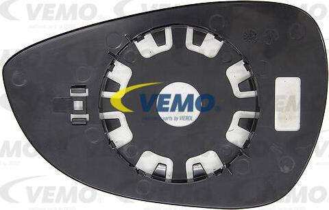 Vemo V25-69-0012 - Spoguļstikls, Ārējais atpakaļskata spogulis www.autospares.lv