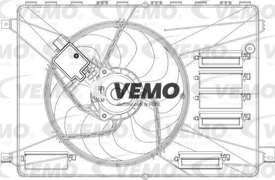 Vemo V25-01-1563 - Ventilators, Motora dzesēšanas sistēma www.autospares.lv