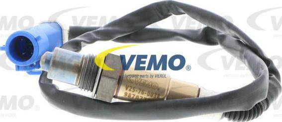 Vemo V25-76-0038 - Лямбда-зонд, датчик кислорода www.autospares.lv