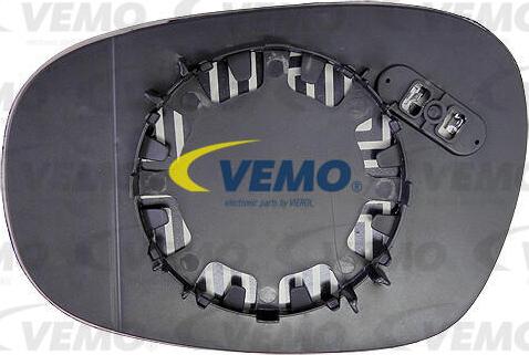 Vemo V20-69-0016 - Spoguļstikls, Ārējais atpakaļskata spogulis www.autospares.lv