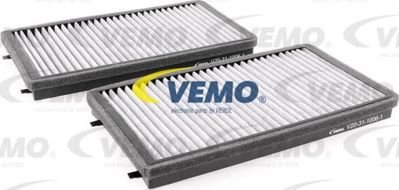 Vemo V20-31-5001 - Filtrs, Salona telpas gaiss www.autospares.lv