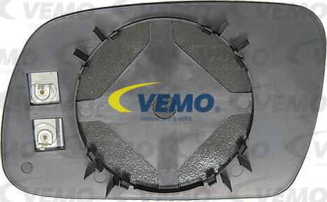 Vemo V22-69-0070 - Spoguļstikls, Ārējais atpakaļskata spogulis www.autospares.lv