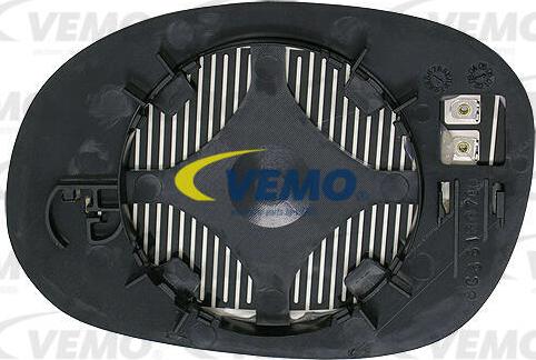 Vemo V22-69-0015 - Spoguļstikls, Ārējais atpakaļskata spogulis www.autospares.lv