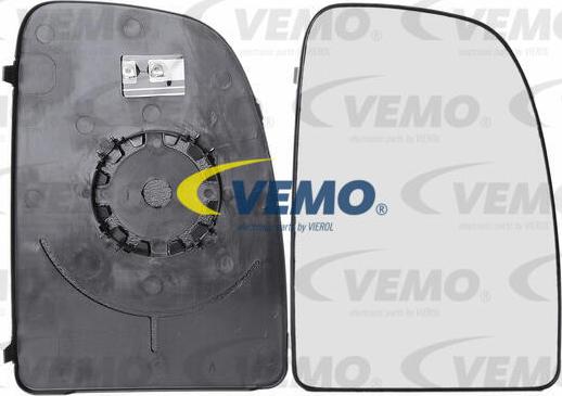 Vemo V22-69-0010 - Spoguļstikls, Ārējais atpakaļskata spogulis www.autospares.lv