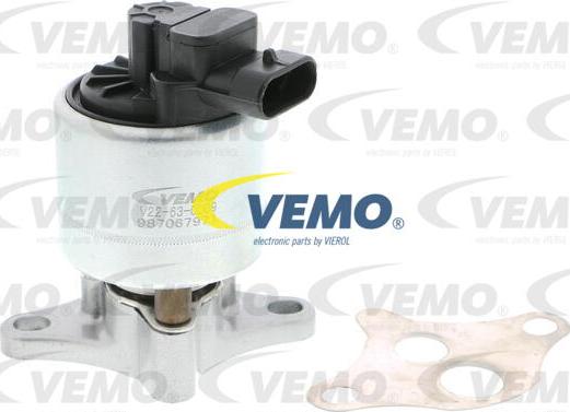 Vemo V22-63-0009 - Izpl. gāzu recirkulācijas vārsts autospares.lv