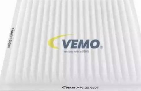 Vemo V70-30-0007 - Filtrs, Salona telpas gaiss www.autospares.lv