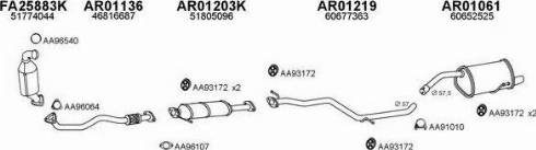 Veneporte 010125 - Izplūdes gāzu sistēma www.autospares.lv