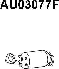 Veneporte AU03077F - Nosēdumu / Daļiņu filtrs, Izplūdes gāzu sistēma www.autospares.lv
