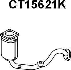 Veneporte CT15621K - Katalizators autospares.lv