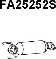 Veneporte FA25252S - Nosēdumu / Daļiņu filtrs, Izplūdes gāzu sistēma www.autospares.lv