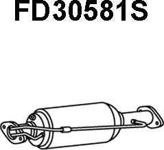 Veneporte FD30581S - Сажевый / частичный фильтр, система выхлопа ОГ www.autospares.lv