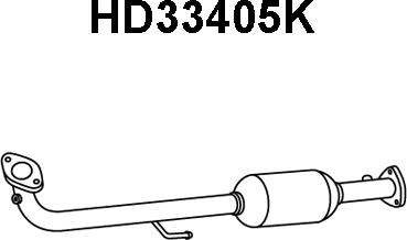 Veneporte HD33405K - Katalizators autospares.lv