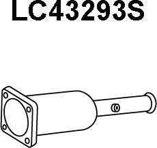 Veneporte LC43293S - Сажевый / частичный фильтр, система выхлопа ОГ www.autospares.lv