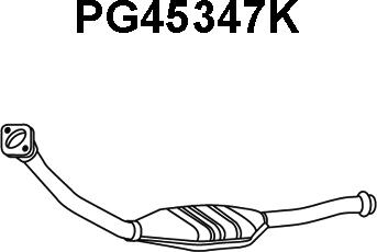 Veneporte PG45347K - Katalizators autospares.lv