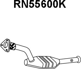 Veneporte RN55600K - Katalizators www.autospares.lv