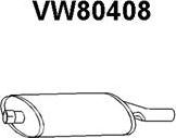 Veneporte VW80408 - Izplūdes gāzu trokšņa slāpētājs (pēdējais) www.autospares.lv