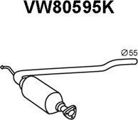 Veneporte VW80595K - Katalizators www.autospares.lv