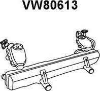 Veneporte VW80613 - Izplūdes gāzu trokšņa slāpētājs (pēdējais) www.autospares.lv