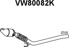 Veneporte VW80082K - Katalizators www.autospares.lv