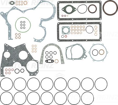 Victor Reinz 08-37733-01 - Blīvju komplekts, Motora bloks www.autospares.lv