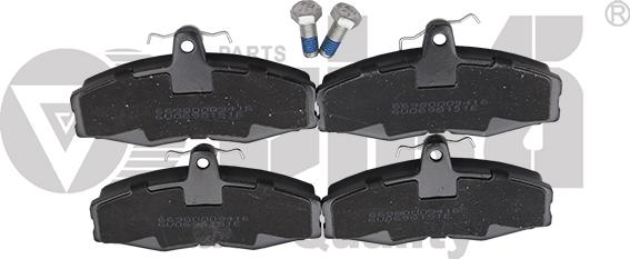 Vika 66980009401 - Brake Pad Set, disc brake www.autospares.lv