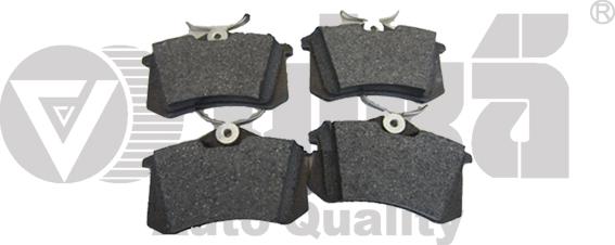 Vika 66981408701 - Brake Pad Set, disc brake www.autospares.lv