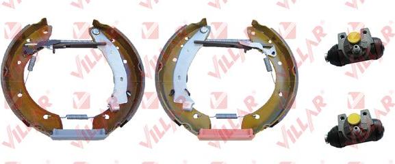 Villar 608.9967 - Brake Shoe Set www.autospares.lv