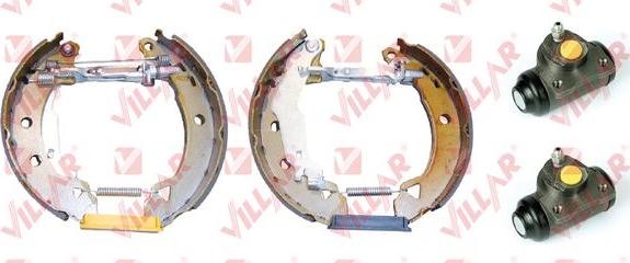 Villar 608.9975 - Bremžu loku komplekts www.autospares.lv