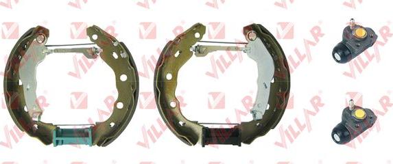 Villar 608.9415 - Bremžu loku komplekts www.autospares.lv