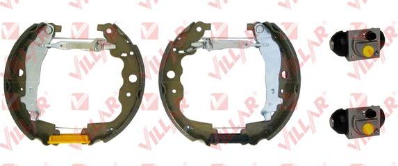 Villar 608.9424 - Bremžu loku komplekts www.autospares.lv