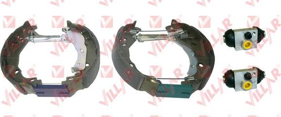 Villar 608.9420 - Brake Shoe Set www.autospares.lv