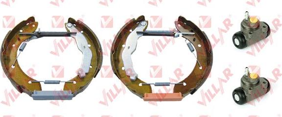 Villar 608.9062 - Brake Shoe Set www.autospares.lv