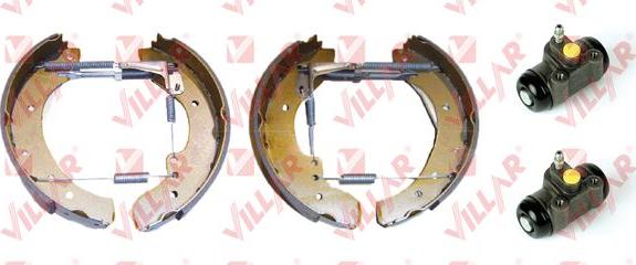 Villar 608.9901 - Bremžu loku komplekts www.autospares.lv