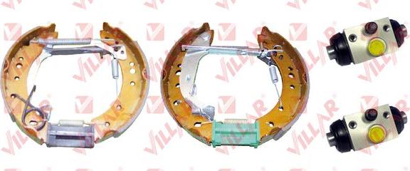 Villar 608.9189 - Brake Shoe Set www.autospares.lv