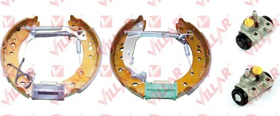 Villar 608.9188 - Brake Shoe Set www.autospares.lv