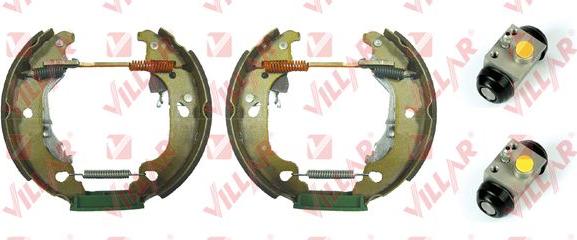 Villar 608.9134 - Brake Shoe Set www.autospares.lv