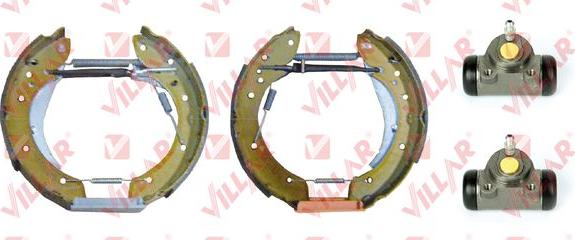 Villar 608.9130 - Brake Shoe Set www.autospares.lv