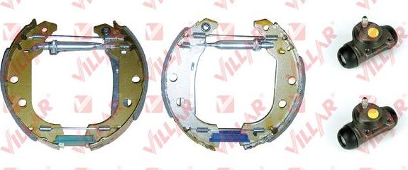 Villar 608.9129 - Bremžu loku komplekts www.autospares.lv