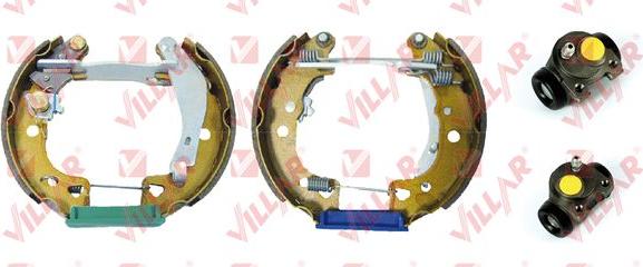 Villar 608.9896 - Brake Shoe Set www.autospares.lv