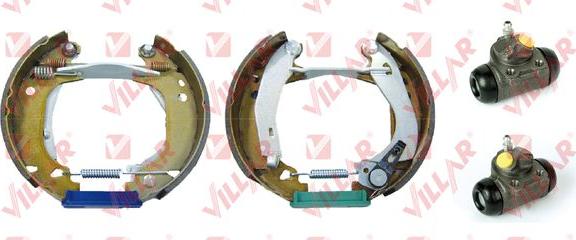 Villar 608.9857 - Brake Shoe Set www.autospares.lv